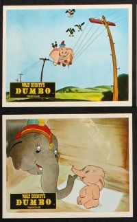 8r059 DUMBO 8 color English FOH LCs R60s wonderful art from Walt Disney circus elephant classic!