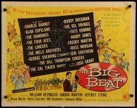 8s057 BIG BEAT 1/2sh '58 early blues & rock and roll artists including Fats Domino!