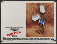 8s101 CATCH 22 1/2sh '70 directed by Mike Nichols, based on the novel by Joseph Heller!