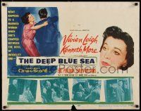8s129 DEEP BLUE SEA 1/2sh '55 Kenneth More is unfaithful to wife Vivien Leigh, Anatole Litvak