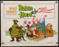 8s334 ROBIN HOOD 1/2sh '73 Walt Disney's cartoon version, the way it REALLY happened!