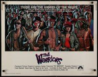 8s420 WARRIORS int'l 1/2sh '79 Walter Hill, Jarvis artwork of the armies of the night!