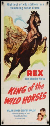 8s623 KING OF THE WILD HORSES insert R50 Rex the Wonder Horse is a hate-maddened animal!