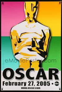 8t019 77th ANNUAL ACADEMY AWARDS 1sh '05 Brett Davidson artwork of the Oscar!