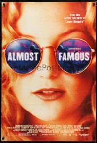 8t040 ALMOST FAMOUS DS 1sh '00 Cameron Crowe directed, pretty Kate Hudson!