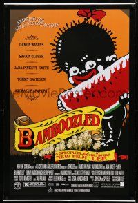 8t069 BAMBOOZLED recalled DS 1sh '00 Spike Lee, Wayans, recalled watermelon & blackface image!