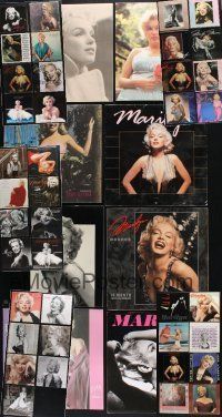 8w002 LOT OF 48 CALENDARS OF MARILYN MONROE '83-11 containing every sexy iconic photo of her!