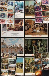 8w036 LOT OF 39 LOBBY CARDS '60s-80s incomplete sets from several different movies!