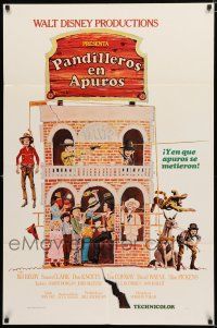 8x050 APPLE DUMPLING GANG Spanish/U.S. 1sh '75 Disney, Don Knotts in motion picture of profound nonsense!