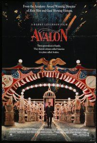 8x060 AVALON int'l 1sh '90 directed by Barry Levinson, Armin Mueller-Stahl & Elizabeth Perkins!