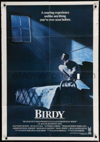 8x104 BIRDY int'l 1sh '84 early Nicolas Cage, Matthew Modine, great image of flying machine!