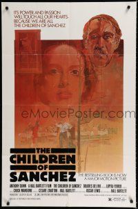 8x178 CHILDREN OF SANCHEZ 1sh '78 Hubbard artwork of Anthony Quinn, Dolores Del Rio!