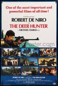 8x236 DEER HUNTER English 1sh '78 directed by Michael Cimino, Robert De Niro, Russian Roulette!