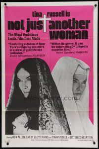 8x613 NOT JUST ANOTHER WOMAN 1sh '74 cool images of Tina Russell as Sister Conception!