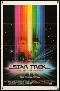 8x812 STAR TREK advance 1sh '79 art of William Shatner, Leonard Nimoy, there is no comparison!