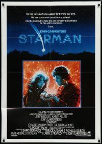 8x822 STARMAN int'l 1sh '84 John Carpenter directed, alien Jeff Bridges & Karen Allen!