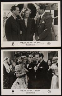 8y992 SKY GIANT 2 English LCs '38 Joan Fontaine with airplane pilots Richard Dix & Chester Morris!