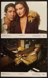 8y467 OH HEAVENLY DOG 8 color 11x14 stills '80 Chevy Chase, Benji, Jane Seymour, canine images!