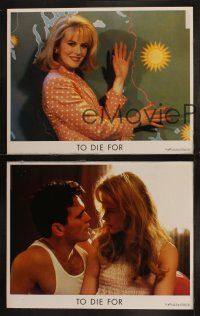 8y626 TO DIE FOR 8 English LCs '95 sexy Nicole Kidman, Joaquin Phoenix, Matt Dillon, Affleck!