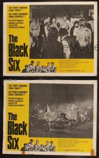 8y900 BLACK SIX 3 LCs '74 NFL Football players w/Mean Joe Greene, Mercury Morris & Willie Lanier!