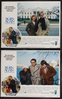 8y109 BORN AGAIN 8 LCs '78 Dean Jones, Anne Francis, border artwork of cast, Washington, D.C.!