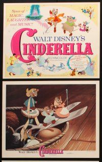 8y023 CINDERELLA 9 LCs R73 Walt Disney classic romantic musical fantasy cartoon!