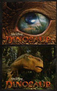 8y025 DINOSAUR 9 LCs '00 Disney, great cartoon images of prehistoric creatures!