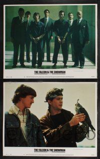 8y209 FALCON & THE SNOWMAN 8 LCs '85 Sean Penn, Timothy Hutton, John Schlesigner directed!