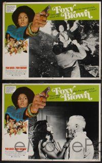 8y907 FOXY BROWN 3 LCs '74 don't mess w/Pam Grier, meanest chick in town!
