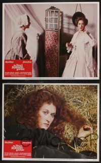 8y238 FRENCH LIEUTENANT'S WOMAN 8 LCs '81 Jeremy Irons, Meryl Streep, screenplay by Harold Pinter!