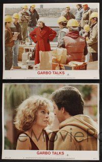 8y243 GARBO TALKS 8 LCs '84 Anne Bancroft, Ron Silver, directed by Sidney Lumet!