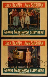8y854 GEORGE WASHINGTON SLEPT HERE 4 LCs '42 sexy Ann Sheridan & Jack Benny the great lover!