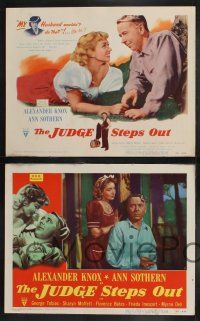 8y332 JUDGE STEPS OUT 8 LCs '48 Boris Ingster directed, George Tobias, pretty Ann Sothern!