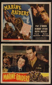 8y401 MARINE RAIDERS 8 LCs '44 Pat O'Brien, Robert Ryan, pretty Ruth Hussey in World War II!