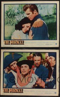 8y418 MIRACLE 8 LCs '59 Roger Moore, sexy Carroll Baker, Napoleonic War epic!