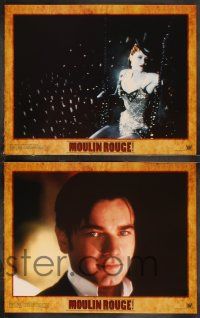 8y427 MOULIN ROUGE 8 LCs '01 Nicole Kidman, Ewan McGregor, directed by Baz Luhrmann!