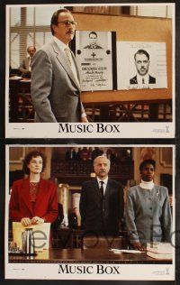 8y434 MUSIC BOX 8 LCs '89 Costa-Gavras, images of Jessica Lange & Armin Mueller-Stahl