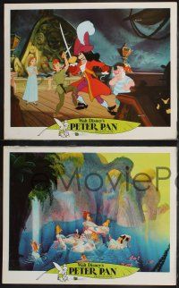 8y875 PETER PAN 4 LCs R76 Walt Disney animated cartoon fantasy classic, great art images!