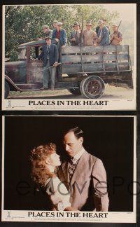 8y489 PLACES IN THE HEART 8 LCs '84 single mother Sally Field, Lindsay Crouse, John Malkovich!
