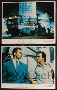 8y517 RED HEAT 8 LCs '88 Walter Hill, great images of cops Arnold Schwarzenegger & James Belushi!