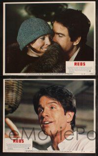 8y518 REDS 8 LCs '81 star/director Warren Beatty, Diane Keaton, Jack Nicholson!