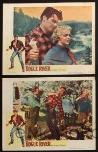 8y820 ROGUE RIVER 5 LCs '50 Rory Calhoun, Peter Graves, it couldn't be bigger!
