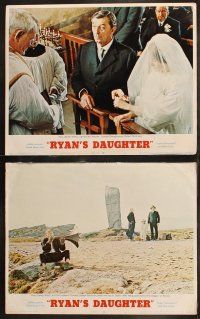 8y539 RYAN'S DAUGHTER 8 LCs '70 David Lean, Robert Mitchum, Sarah Miles, Christopher Jones!
