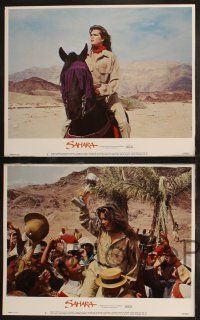 8y712 SAHARA 7 LCs '84 Lambert Wilson, Horst Buchholz, sexy Brooke Shields in the desert!