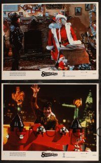8y541 SANTA CLAUS THE MOVIE 8 LCs '85 great images of Dudley Moore, John Lithgow, Christmas comedy!