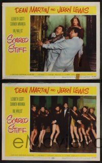 8y543 SCARED STIFF 8 LCs '53 wacky Dean Martin & Jerry Lewis with sexy Lizabeth Scott!