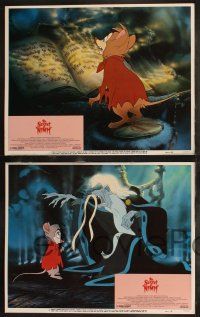 8y547 SECRET OF NIMH 8 LCs '82 Don Bluth animation, cool fantasy cartoon action images!