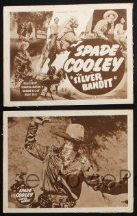 8y825 SILVER BANDIT 5 LCs '50 cool images of western cowboy Spade Cooley, Ginny Jackson!
