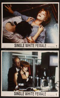 8y563 SINGLE WHITE FEMALE 8 LCs '92 Bridget Fonda, Jennifer Jason-Leigh, Barbet Schroeder