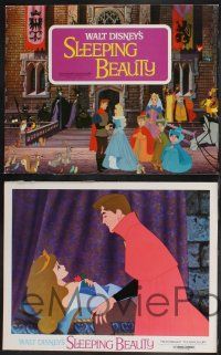 8y565 SLEEPING BEAUTY 8 LCs R79 Walt Disney cartoon fairy tale fantasy classic!